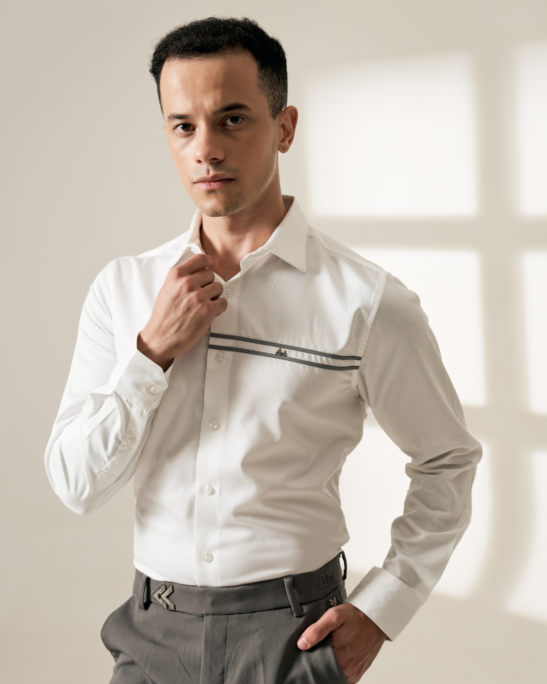 Greyline Classic White Shirt