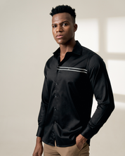 Greyline Classic Black Shirt