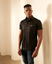 Men's Classic Black Half Sleeve