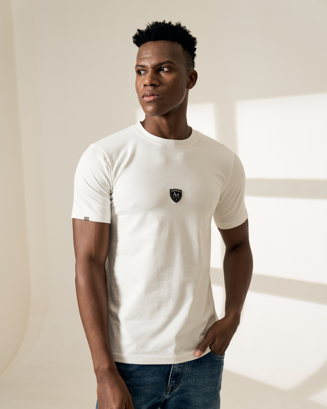 Aachari classic white Tee