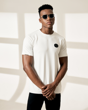 Aachari White Metal Tshirt