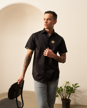 Black Royale Shirt – Golden Logo
