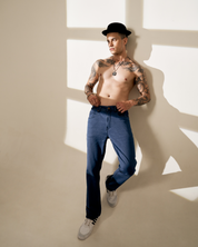 Classic Blue Slim Fit  Denim Jeans for Men