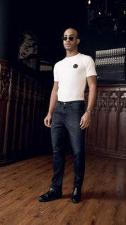 Exclusive Aachari White T-Shirt
