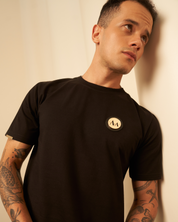 Gold Emblem Black T-Shirt