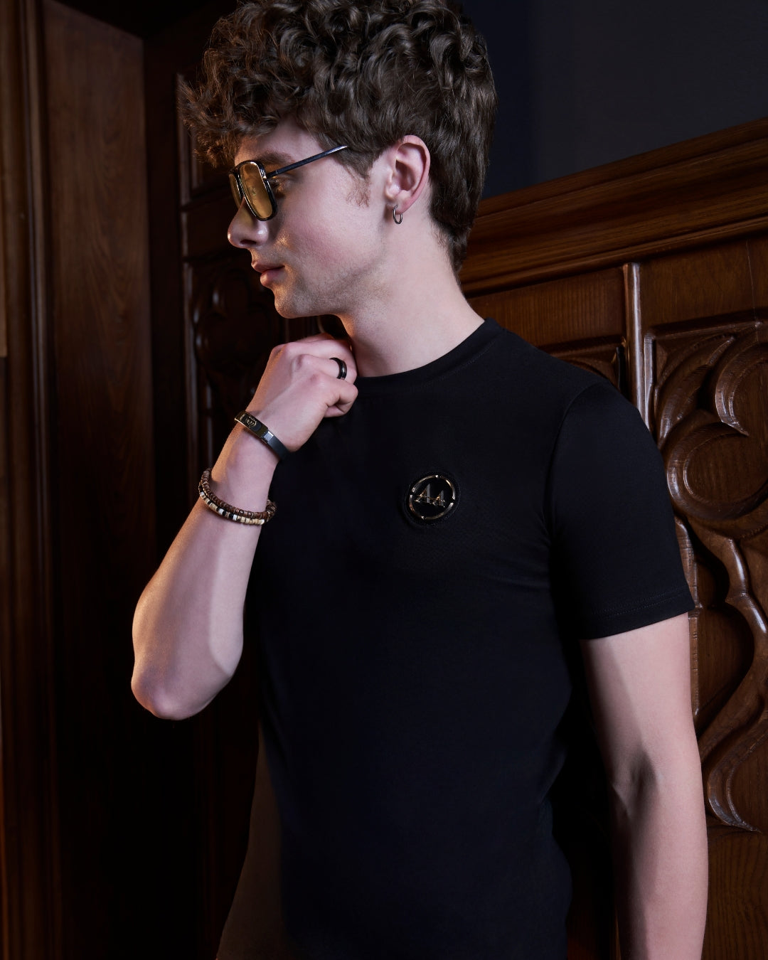 Exclusive Achari Black T-Shirt