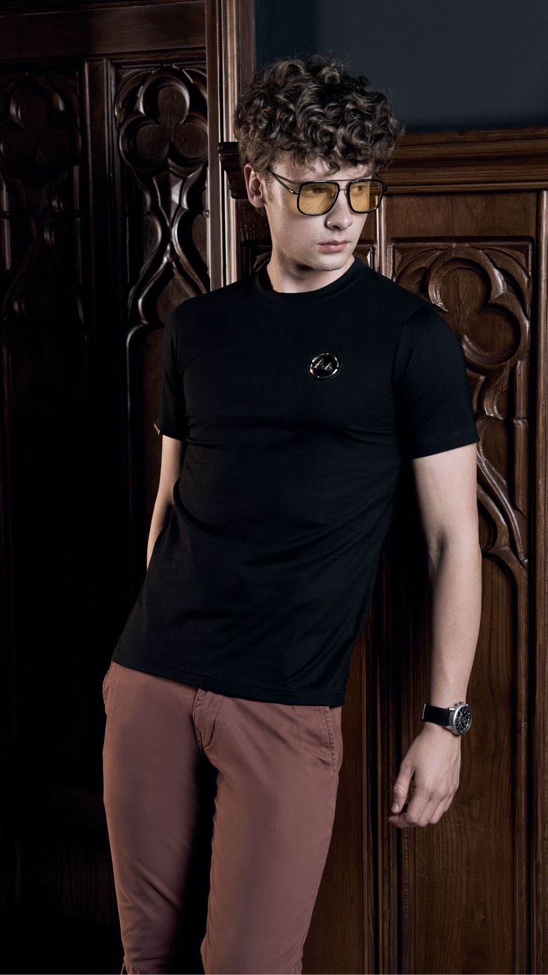 Exclusive Achari Black T-Shirt