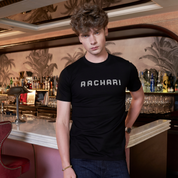 Classic Black T-shirt with Neon Green Tint