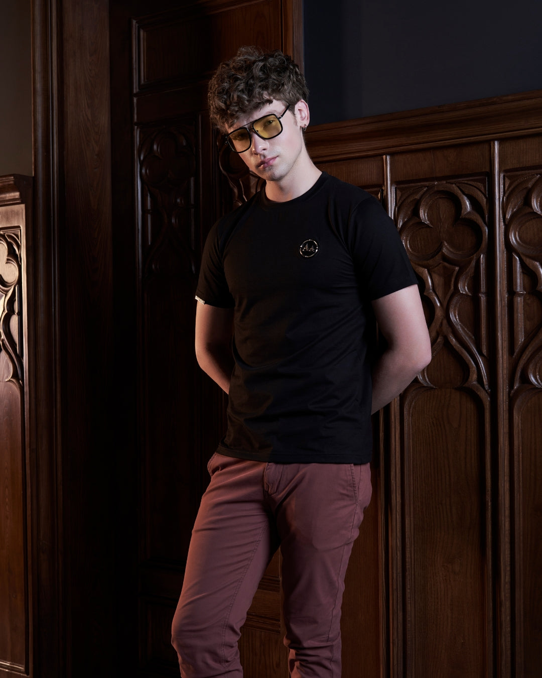 Exclusive Achari Black T-Shirt