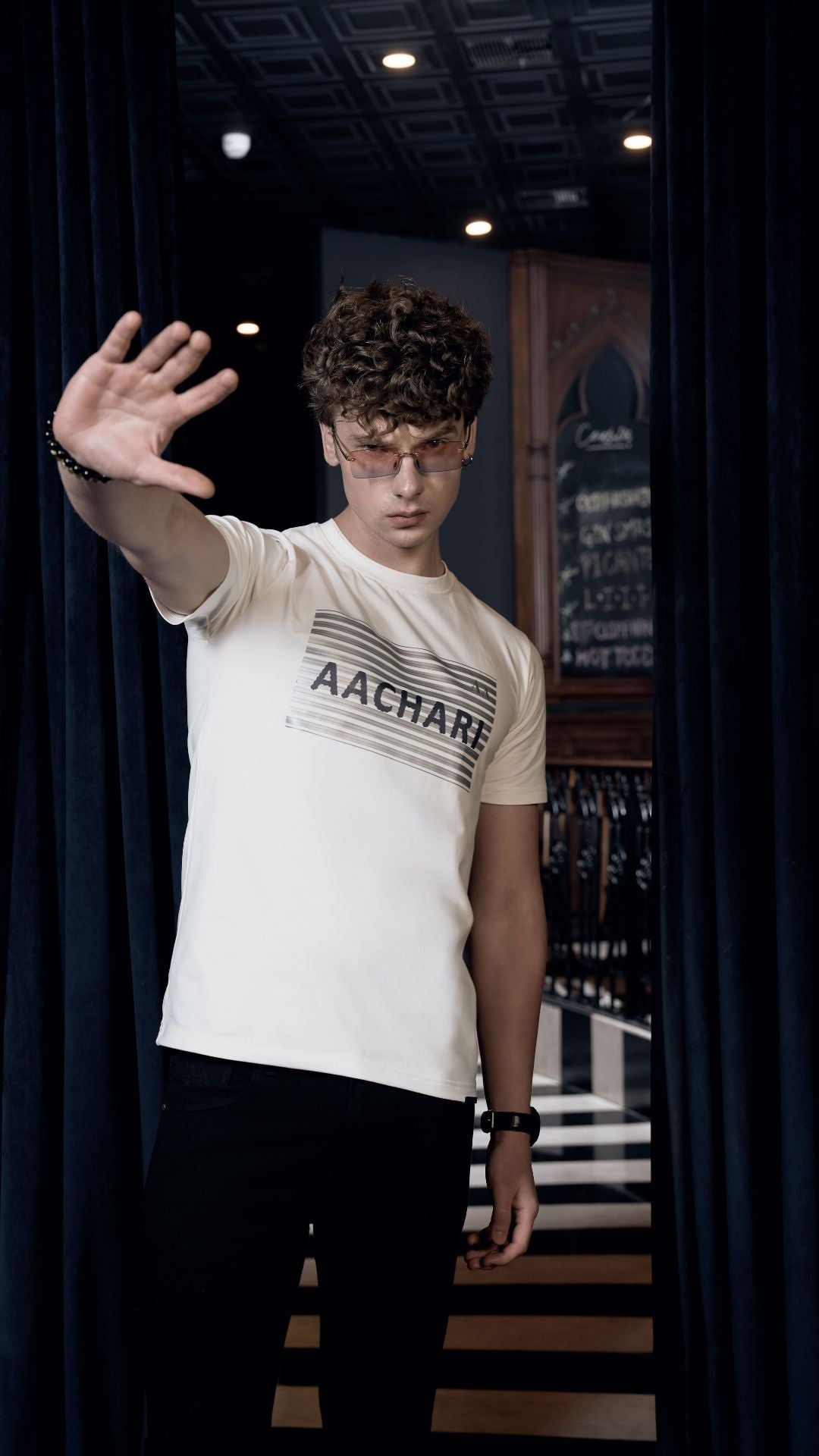 Signature Label White T-Shirt