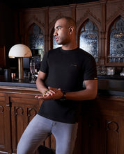 Classic Aachari Black T-Shirt