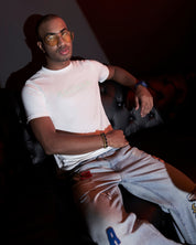 Classic White T-shirt with Neon Green Tint