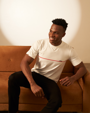 Aachari Red Strip Tshirt