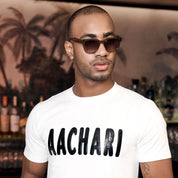 Exclusive Aachari Men's White T Shirt