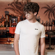 Aachari Regular White T Shirt
