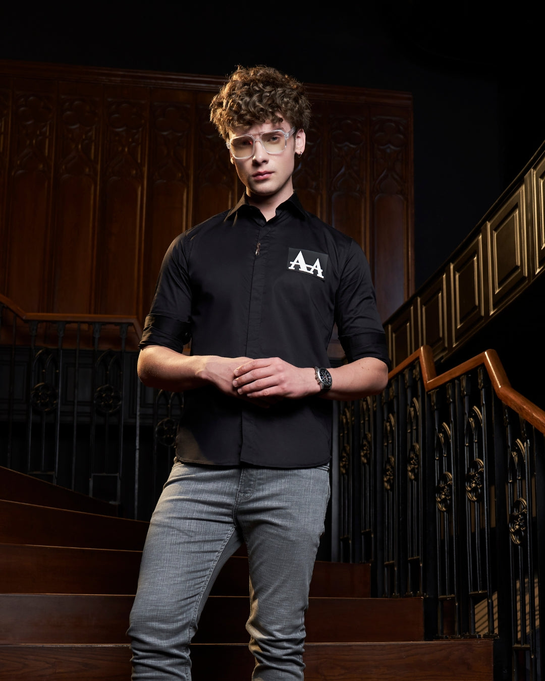 Timless Elegant Black Shirt