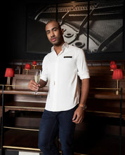 Aachari Classic white Shirt