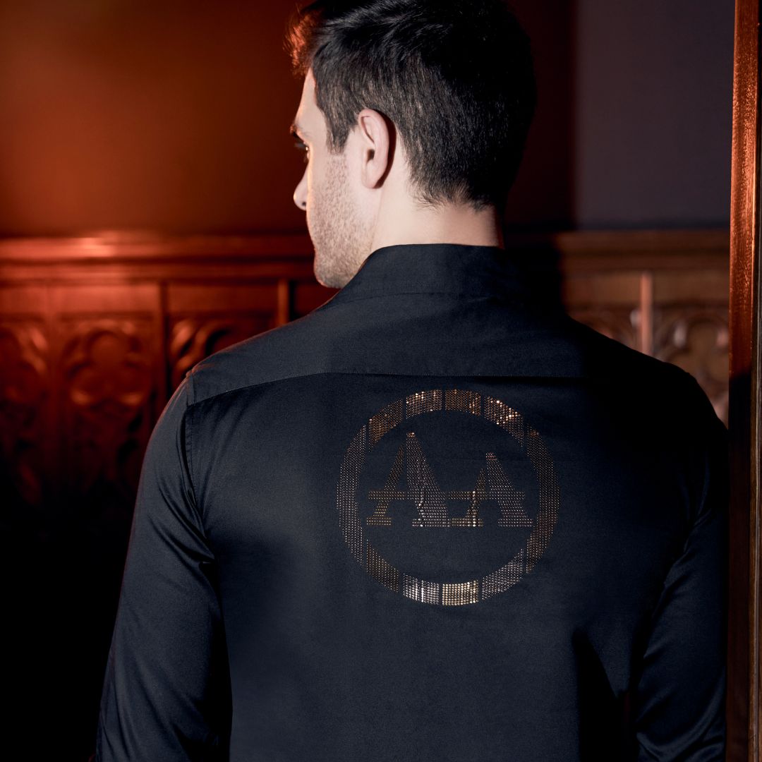 Aachari Signature Spark Black Shirt