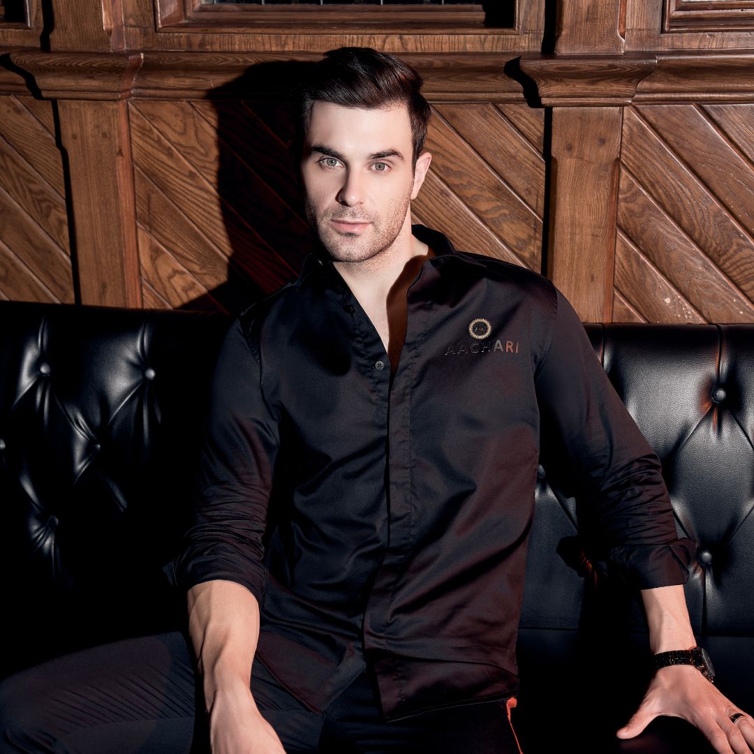 Classic Style & Modern Luxury with Black Shirt