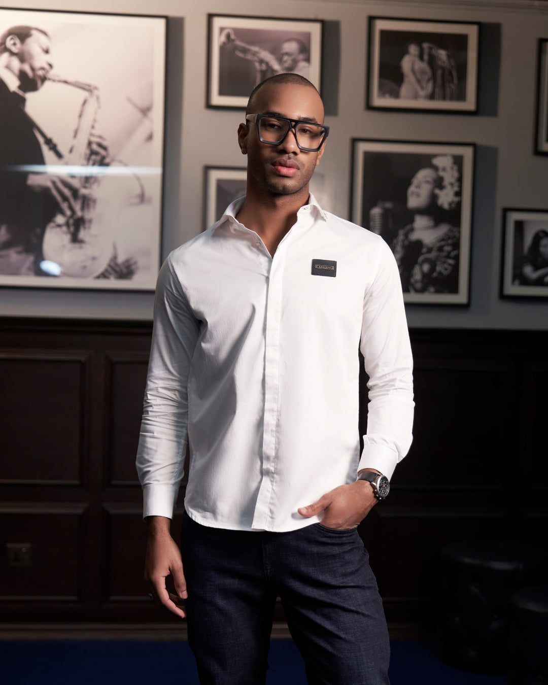 Aachari Classic white Shirt