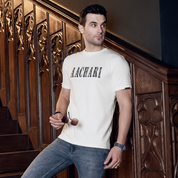 Aachari Men's Casual White T-shirt
