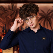 Classic Navy Blue Shirt