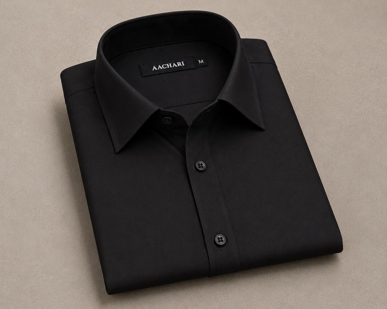 Black classic shirt