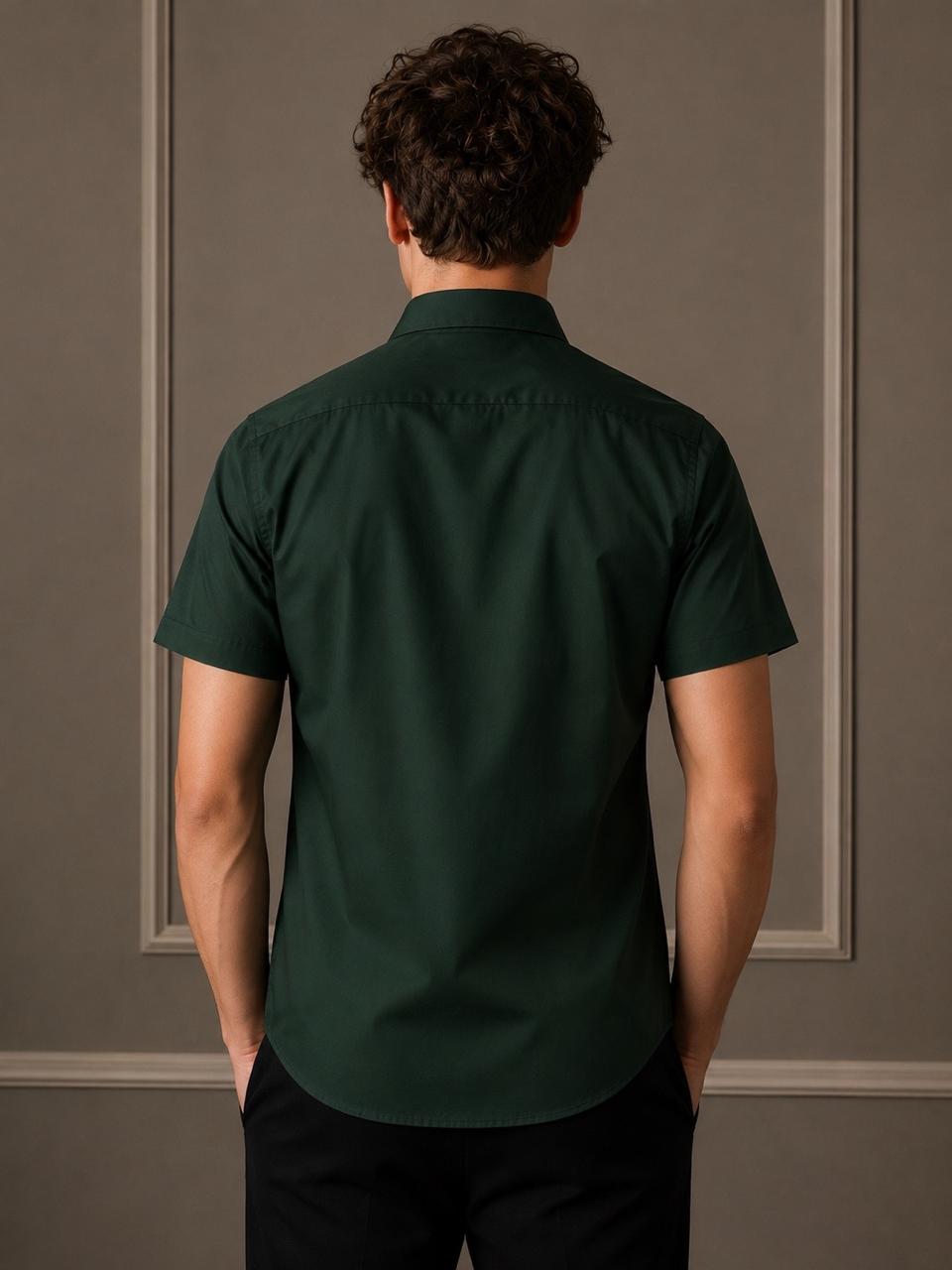 Green classic half sleeve