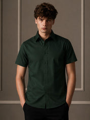 Green classic half sleeve
