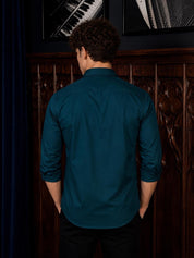 Teal classic shirt