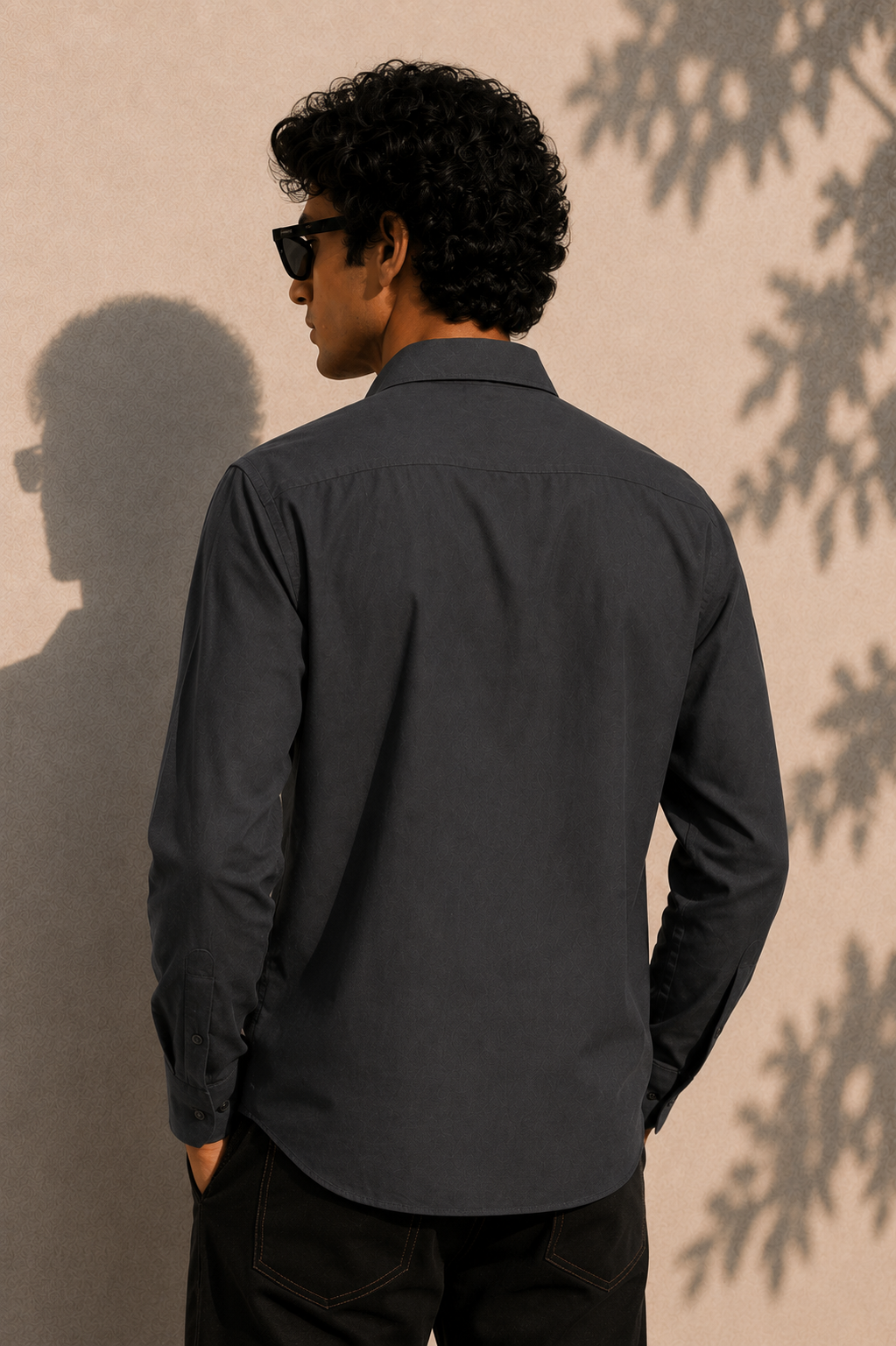 Layered Embroidery Shirt