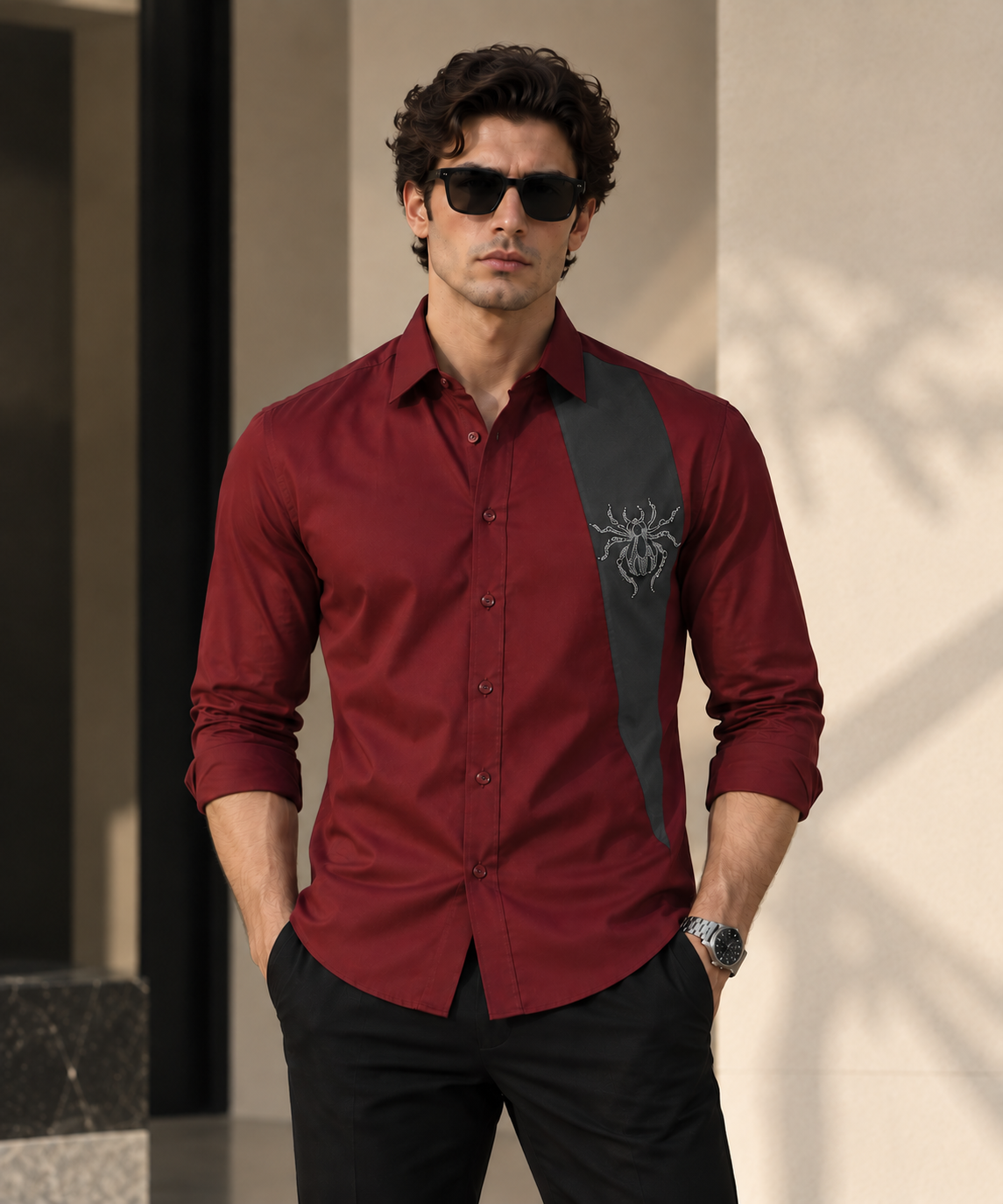 Spider Panel Shirt