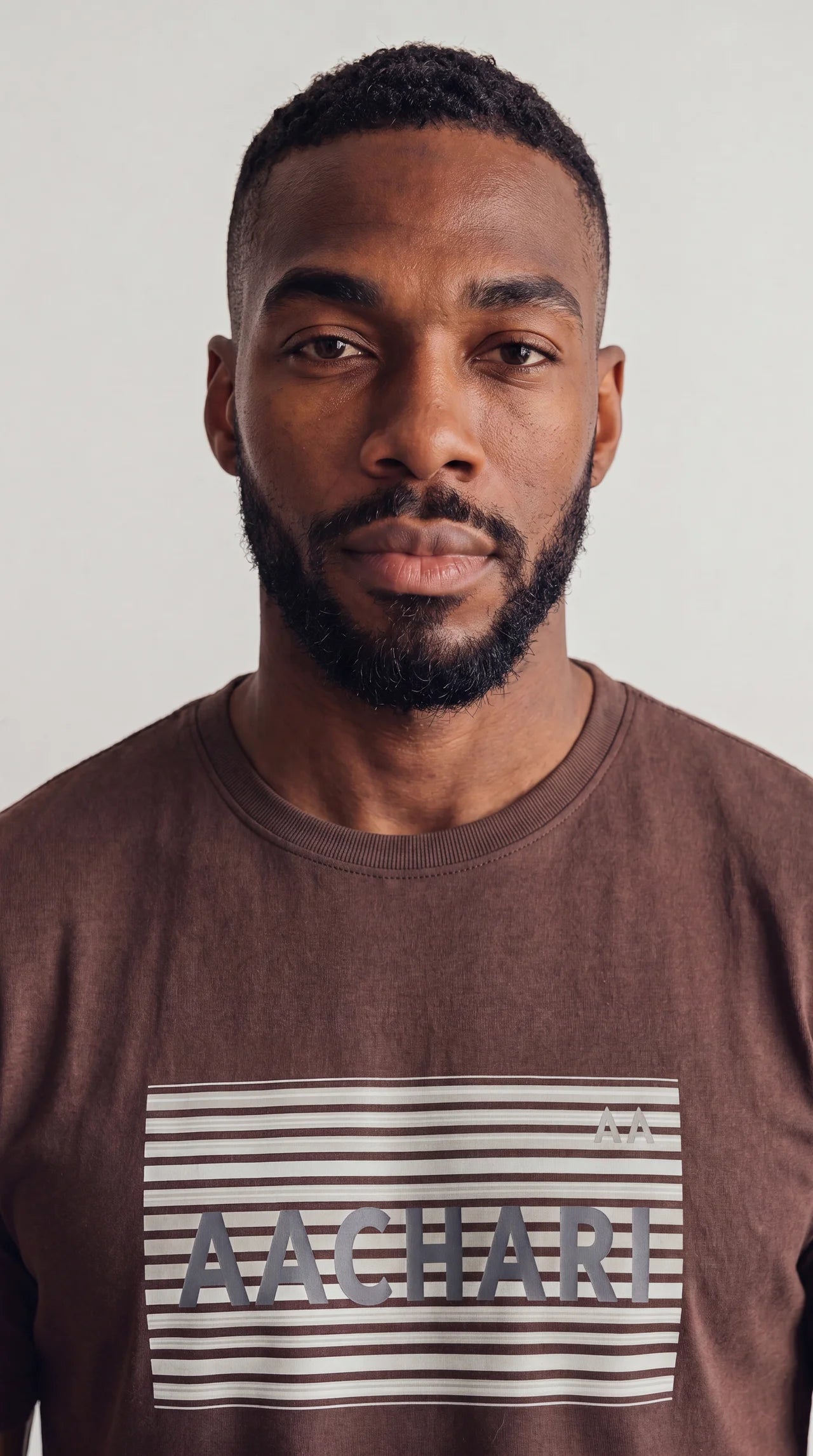 Label Brown T-Shirt