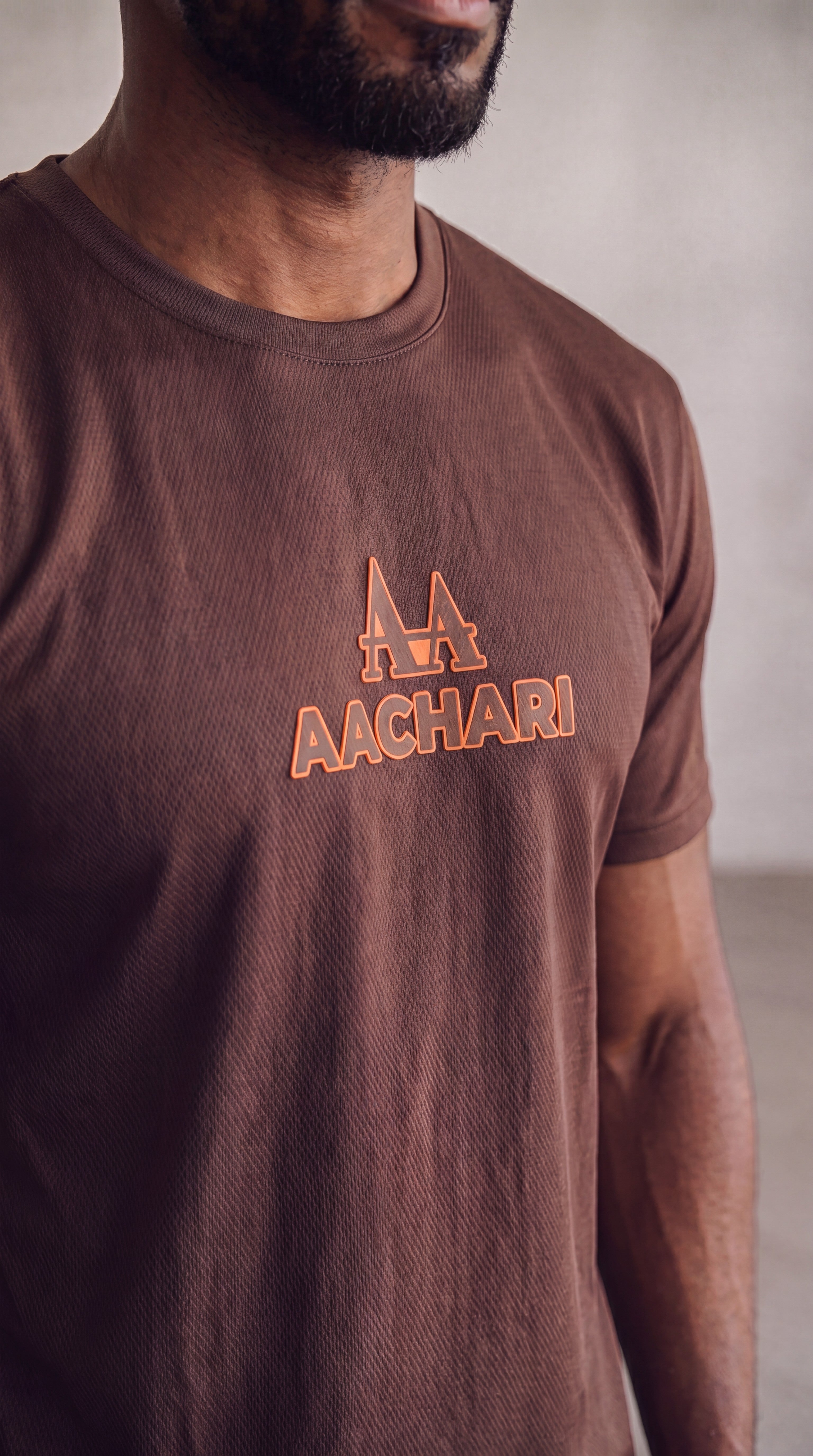 Aachari Classic Brown T-Shirt