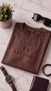 Aachari Classic Brown T-Shirt