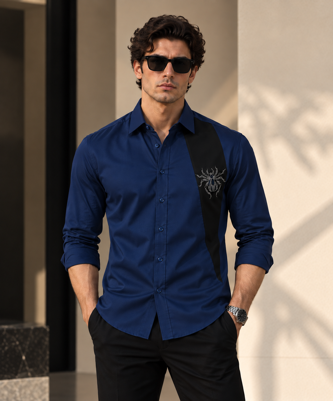 Spider Panel Shirt