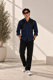 Black Wave Shirt