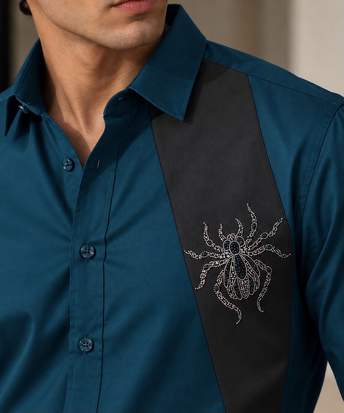 Spider Panel Shirt