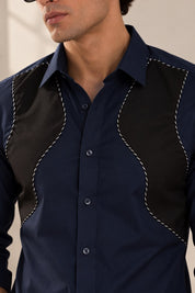 Black Wave Shirt