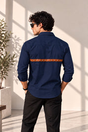 Leather Strap Shirt