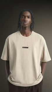 Textured Oversized Tee