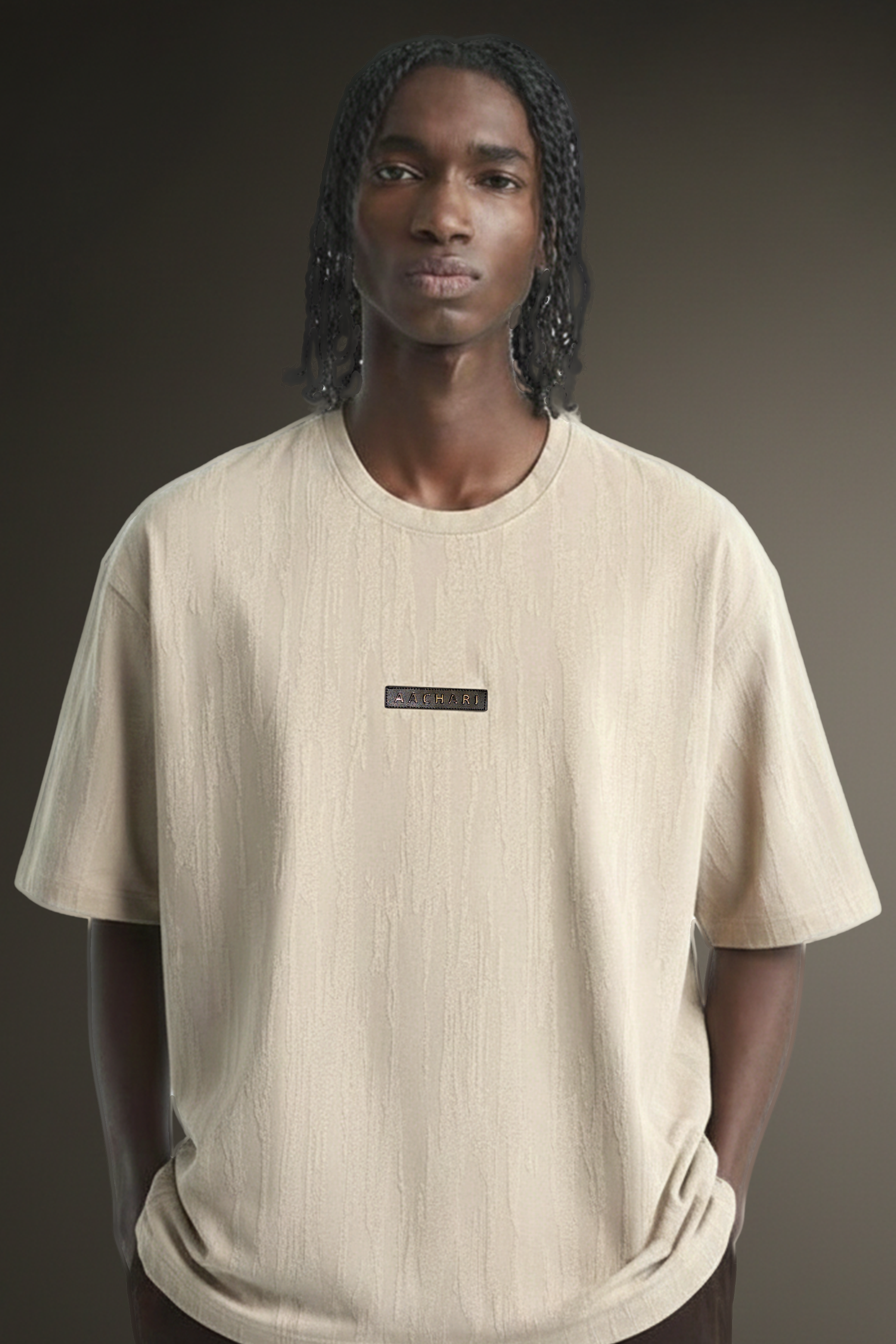 Textured Oversized Tee