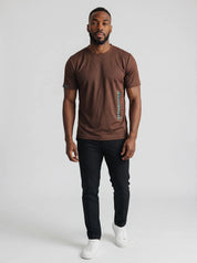 Brown Tri-tone T-Shirt