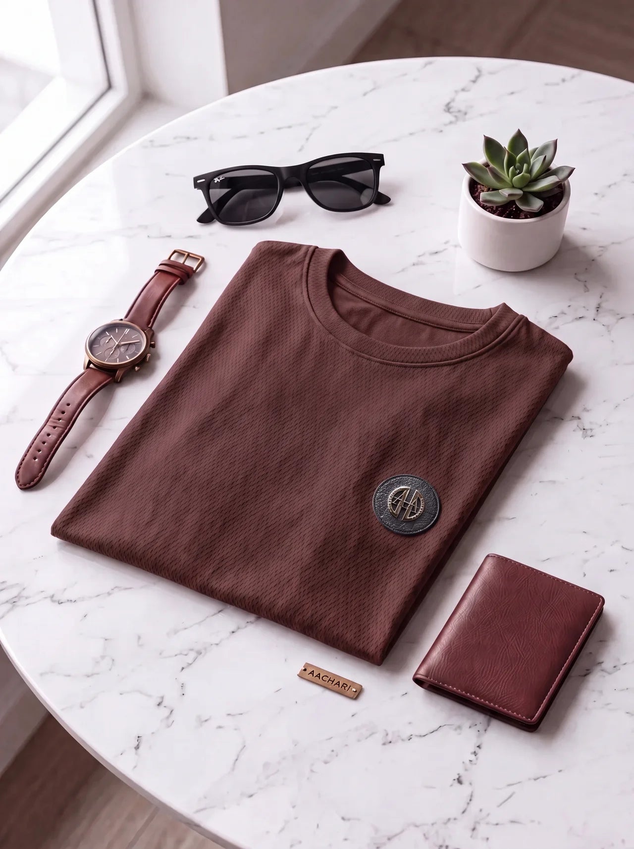 Emblem Brown T-shirt