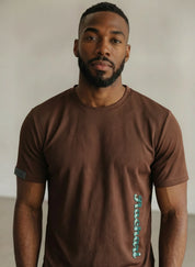 Brown Tri-tone T-Shirt