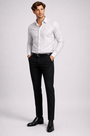 White paisley print Shirt