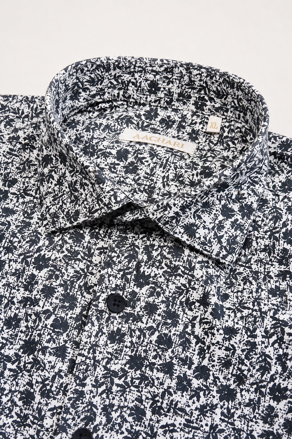 Aachari Classic White Floral Shirt