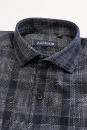 Black Checks Shirt