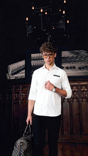 Signature emblem white Shirt