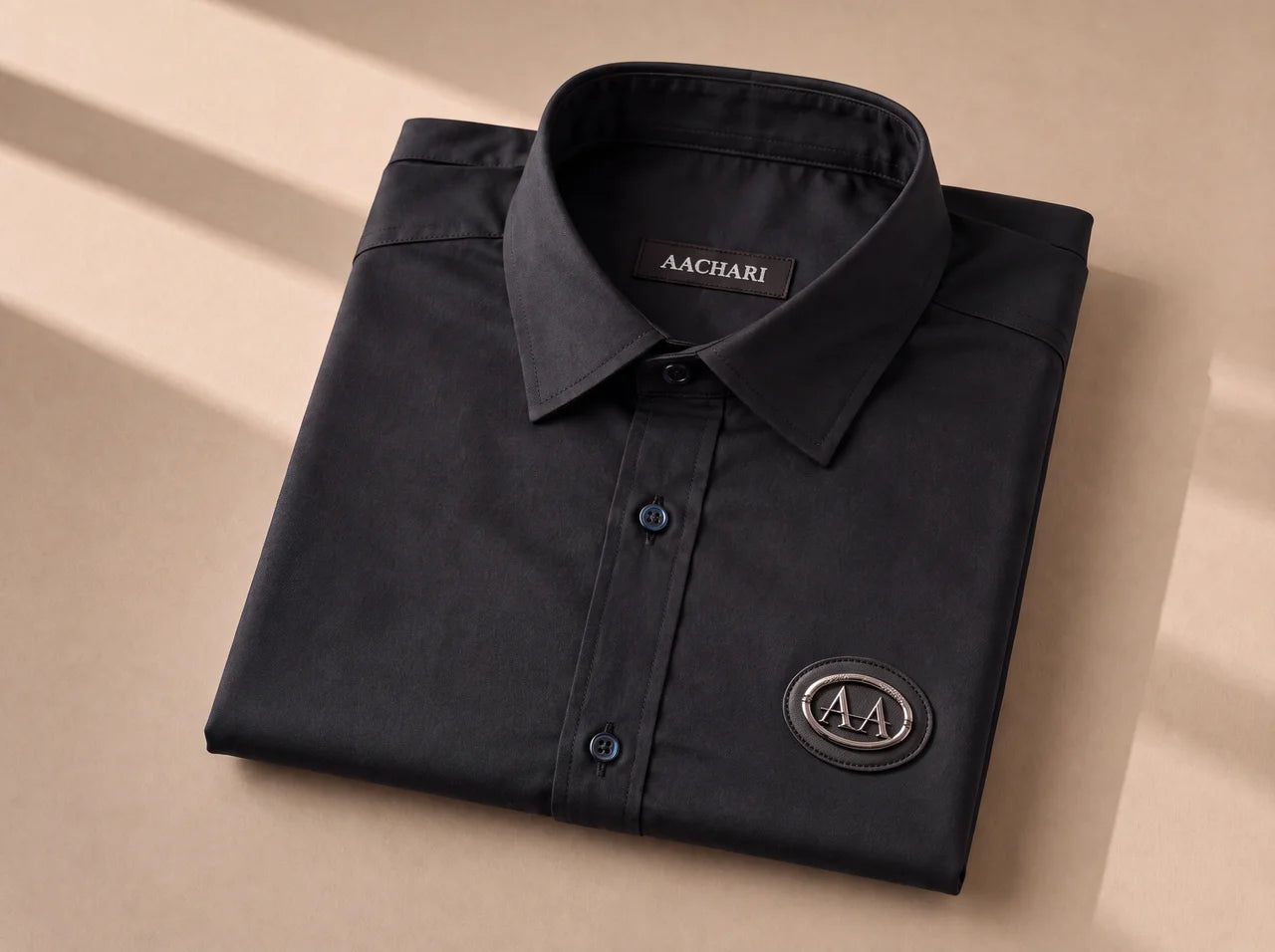 Full Sleeve Luxury Black Shirt